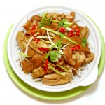 豉油皇灼鵝雙腸